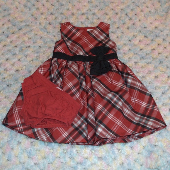 Carter's Plaid Party Dress - Picture 3 of 8